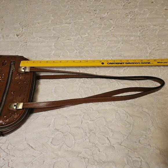 Patricia Nash Rovina Laser Lace Leather Purse Bag-Florence NWT Msrp. $299.95 - Picture 9 of 16